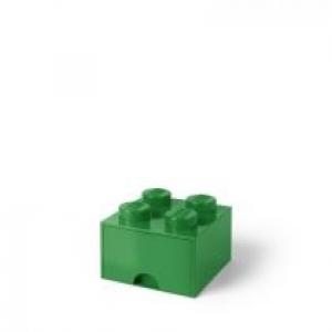 Szuflada klocek LEGO Brick 4 Zielona