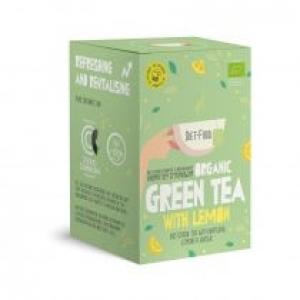 Diet-Food Herbata zielona o smaku cytrynowym (green tea with lemon) 20 x 2 g Bio