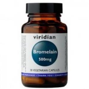 Viridian Bromelain - suplement diety 30 kaps.