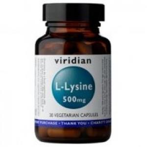 Viridian L-Lizyna 500 mg - suplement diety 30 kaps.