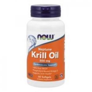 Now Foods Krill Oil olej z kryla 500 mg 60 kaps.