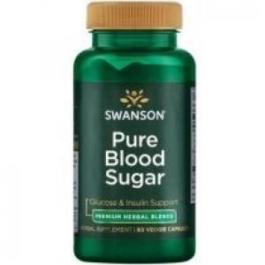 Swanson Pure Blood Sugar Suplement diety 60 kaps.