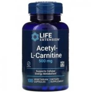Life Extension Acetyl L-Carnitine 500 mg Suplement diety 100 kaps.