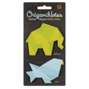 Thinking Gifts Origami Notes. karteczki samoprzylepne Słoń/Ptak