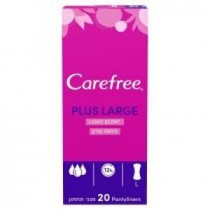 Carefree Plus Large wkładki higieniczne Light Scent 20 szt.
