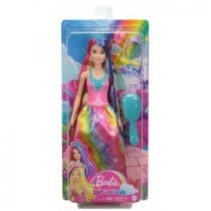 Barbie Fantazja Długie włosy Lalka GTF38 Mattel