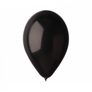 Godan Balony pastelowe 25 cm czarny 10 szt.