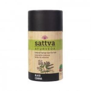 Sattva Natural Herbal Dye for Hair naturalna ziołowa farba do włosów Black 150 g
