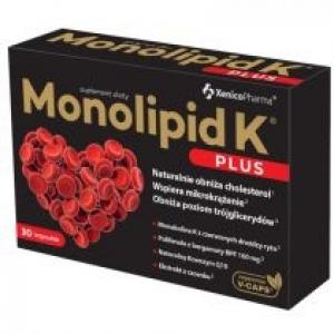 Xenico Pharma Monolipid K Plus - suplement diety 30 kaps.