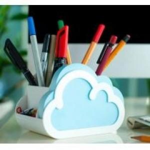 Thinking Gifts Cloud Notes Organizer na biurko z notesem Chmurka