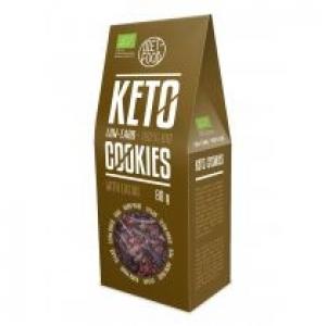 Diet-Food Ciasteczka keto z kakao Zestaw 3 x 80 g Bio