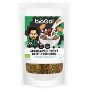 Biogol Granola proteinowa daktyle i kurkuma 200 g Bio