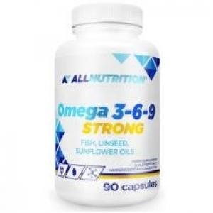 Allnutrition Kwasy Omega 3-6-9 Strong - suplement diety 90 kaps.