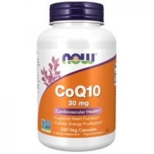 Now Foods CoQ10 30 mg Suplement diety 240 kaps.