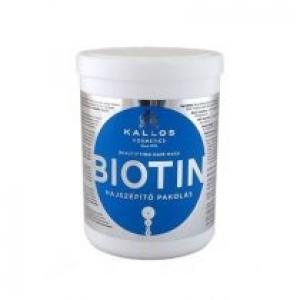 Kallos Biotin Beautifying Hair Mask upiększająca maska do włosów słabych i pozbawionych blasku 1 l