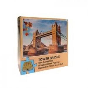 Tower Bridge Puzzle W Bambusowym Pudełku 1000 Elementów 14+