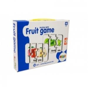 Puzzle 10 el. edukacyjne owoce Leantoys