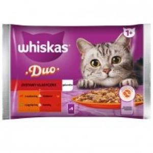 Whiskas Mokra karma dla kota mix smaków w galaretce saszetki 4x85 g