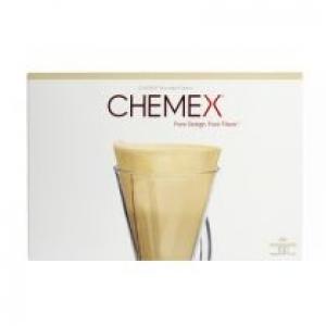 Chemex Filtry papierowe, niezłożone 3 filiżanki 100 szt.