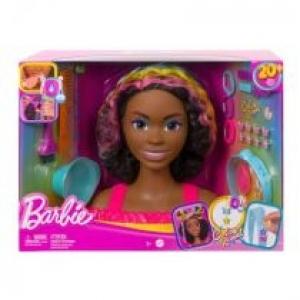 Barbie. Głowa do stylizacji Kręcone włosy HMD79 Mattel