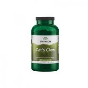 Swanson Cats Claw (Koci Pazur, Vilcacora, Uncaria tomentosa) 500 mg - suplement diety 250 kaps.