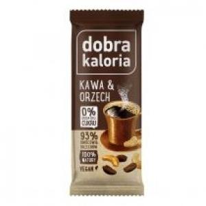Dobra Kaloria Baton owocowy kawa i orzech Zestaw 4 x 35 g