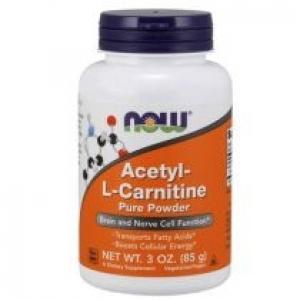 Now Foods Acetyl L-Karnityna HCI Suplement diety 85 g