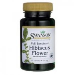 Swanson Hibiscus Flower Suplement diety 60 kaps.