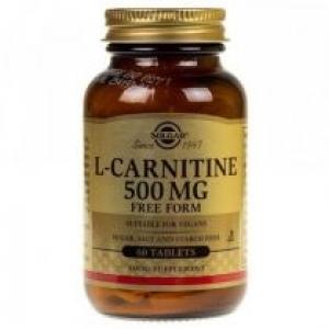 Solgar L-Karnityna 500 mg Suplement diety 60 tab.