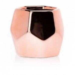 HowHomely Doniczka Daisi Rose Gold 8 cm