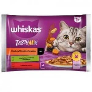 Whiskas Mokra karma dla kota mix smaków w sosie saszetki 4x85 g
