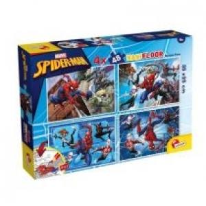 Lisciani Marvel Puzzle DF 4x48 Spiderman 00385