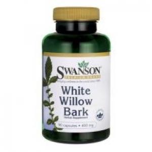 Swanson White Willow bark 400mg Suplement diety 90 kaps.