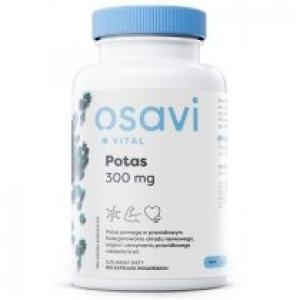 Osavi Potas - Cytrynian Potasu 100 mg Suplement diety 180 kaps.