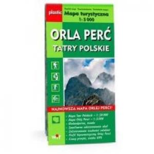 Mapa turystyczna Tatry Polskie, Orla Perć 1:5 000