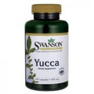 Swanson Yucca 500 mg Suplement diety 100 kaps.