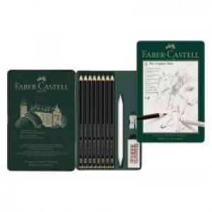 Faber-Castell Ołówek artystyczny Pitt Graphite Matt + akcesoria 8 szt.
