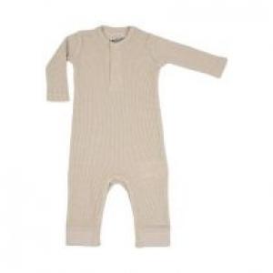 Lodger Pajacyk piżamka niemowlęca bawełniana beżowa Ciumbelle Ivory rozm. 56
