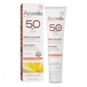 Acorelle Naturalny spray przeciwsłoneczny BIO – SPF50 100 ml
