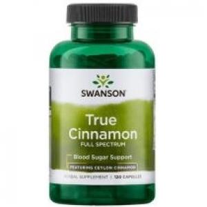 Swanson Full Spectrum Cynamon Cejloński Suplement diety 120 kaps.