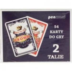 Karty do gry 54 2 talie Penword