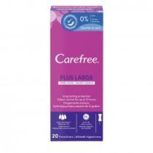 Carefree Plus Large wkładki higieniczne Świeży Zapach 20 szt.