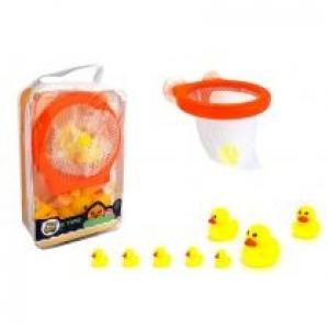 Zestaw kaczek do kąpieli z siatką Pro Kids