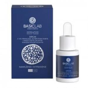 BasicLab Esteticus serum z 10% trehalozą. 5% peptydem SNAP-8 i małocząsteczkowym kwasem hialuronowym 15 ml