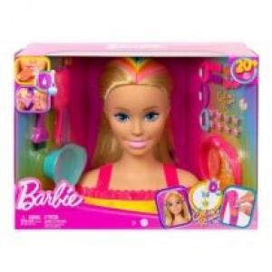 Barbie. Głowa do stylizacji Blond włosy HMD78 Mattel