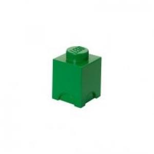 Pojemnik klocek LEGO Brick 1 Zielony
