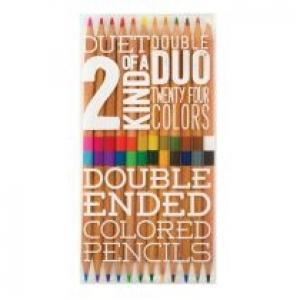 Kolorowe Baloniki Kredki ołówkowe Duet Jedna kredka dwa kolory
