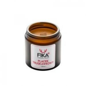 Fika Candles&Goods Świeca sojowa - Placek truskawkowy 120 ml