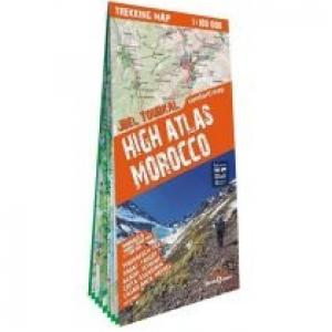 Trekking map High Atlas Morocco 1:100 000 lam