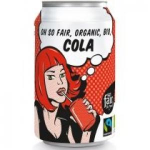 Oxfam Fair Trade Napój gazowany o smaku cola fair trade 330 ml Bio